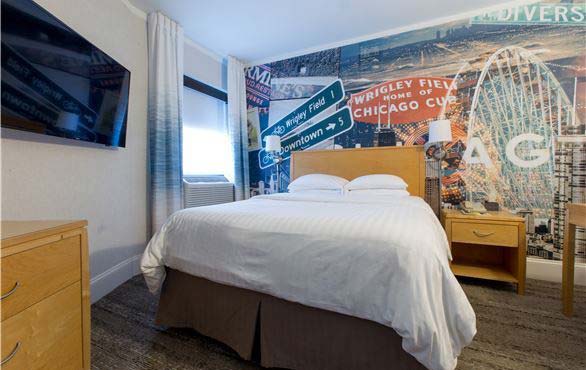 Standard Double Bed at Hotel Versey Chicago